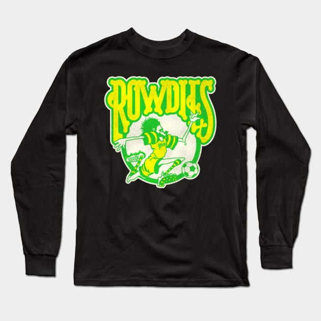 Defunct Tampa Bay Rowdies Soccer Long Sleeve T-Shirt by Defunctland